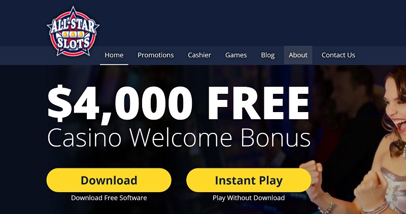 all star slots casino login