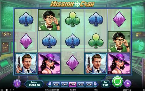 Online Casino «Mission Cash Slot»
